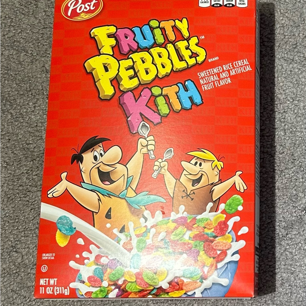 KITH for Fruity Pebbles - Limited Edition Cereal Box